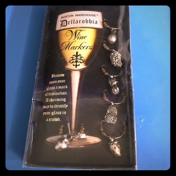 Fruit wine glass charms - Picture 1 of 8